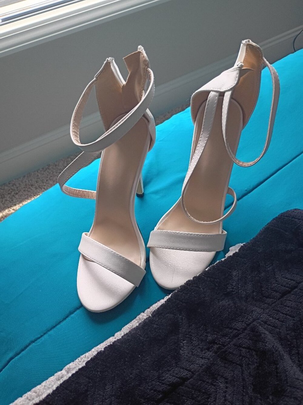 White heels